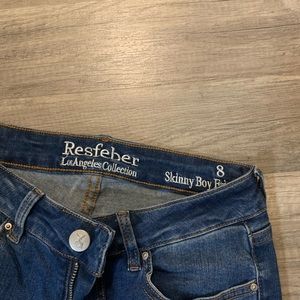 Skinny boyfriend jeans ordered online tried on, don’t like the fit! No tags